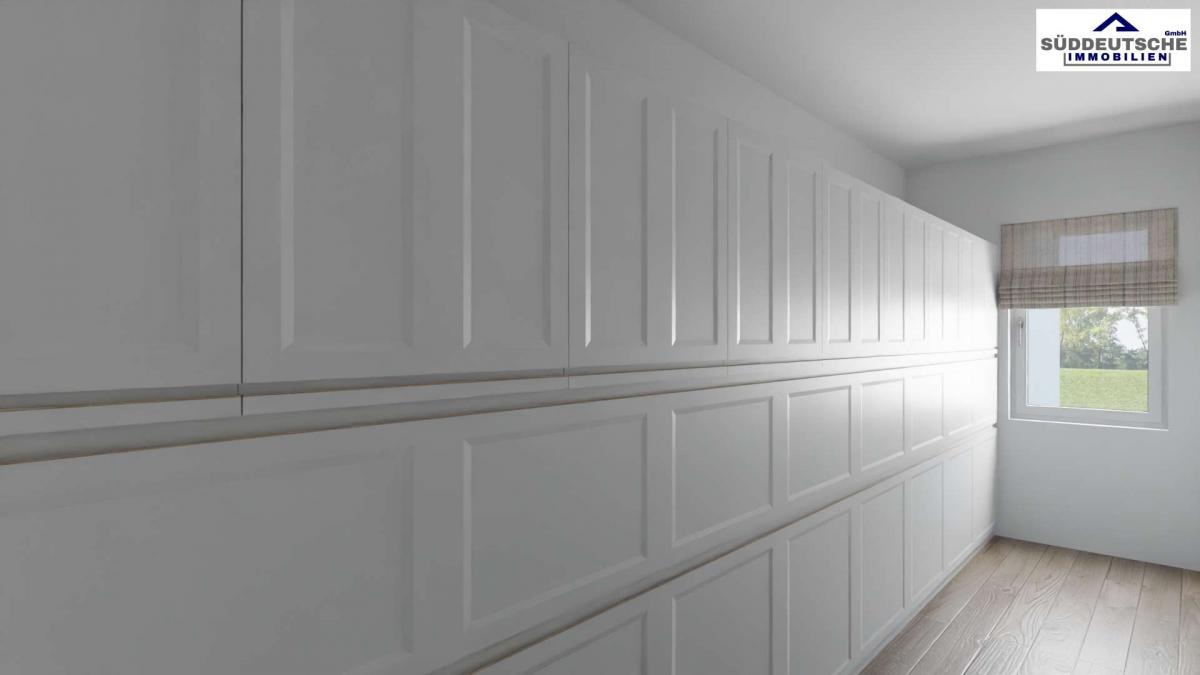 EG begehbarer Kleiderschrank  (unverb. Visualisierung)